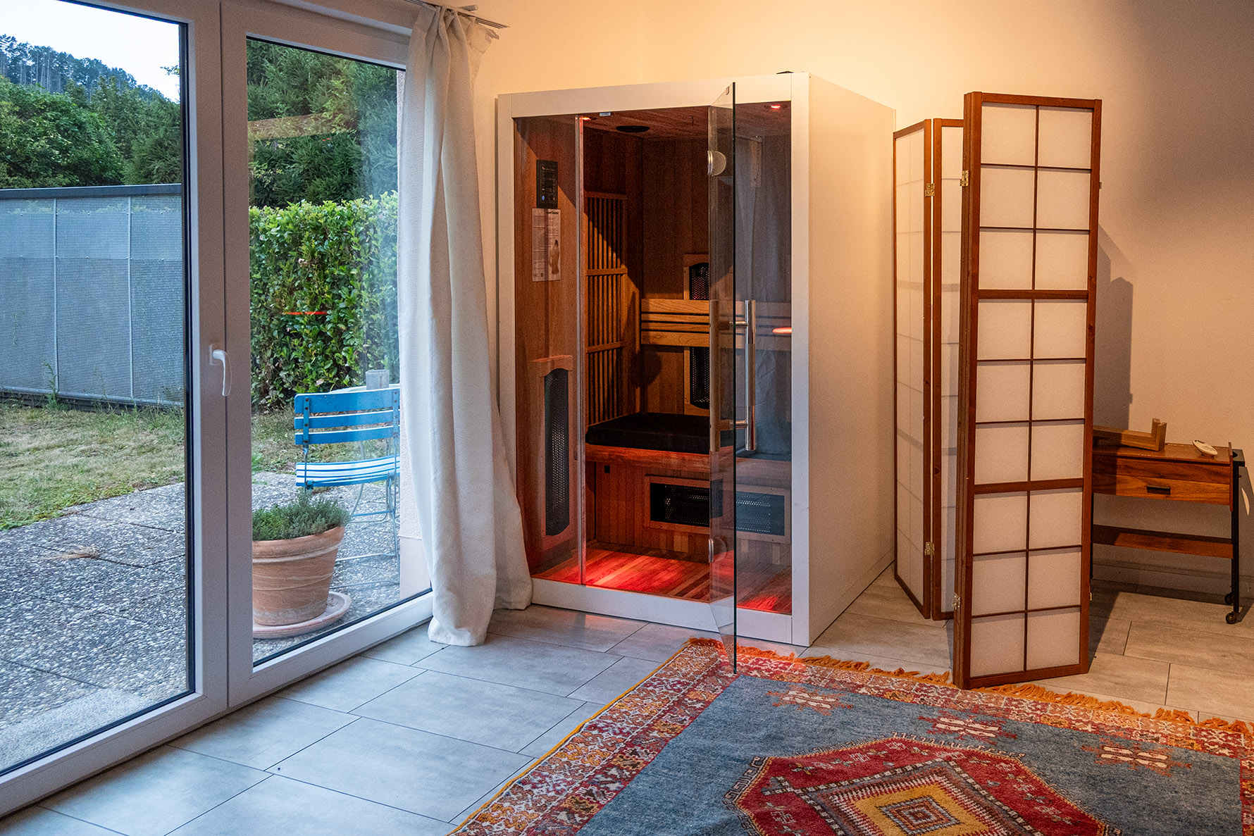 Infrarotsauna